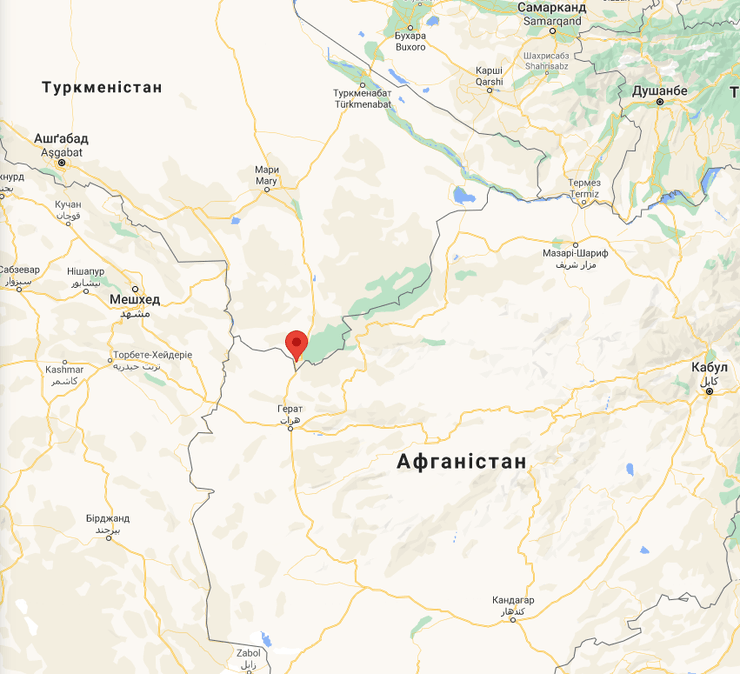 битва в Туркменістані