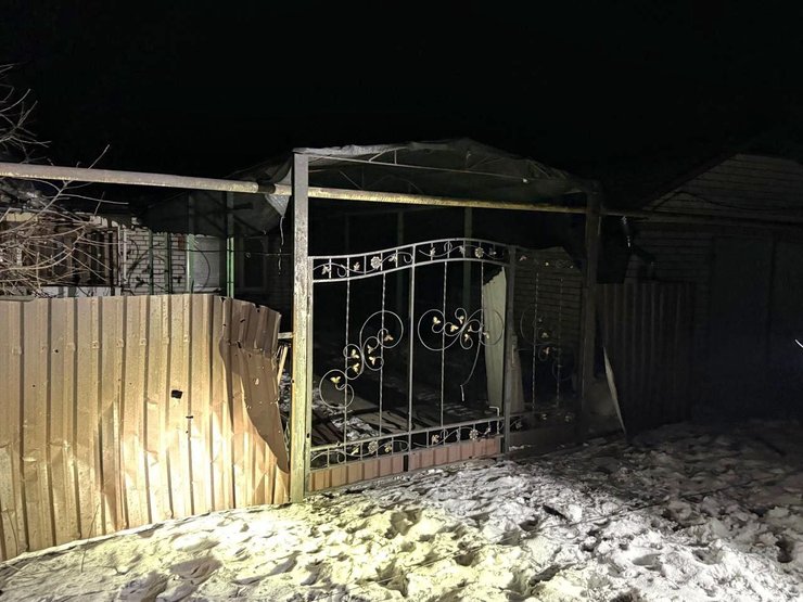 Наслідки нічної атаки у Дніпропетровській області