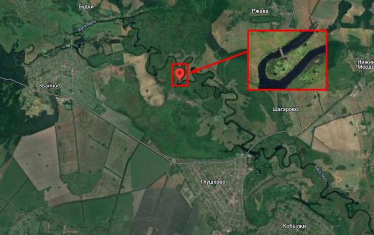 понтон через Сейм