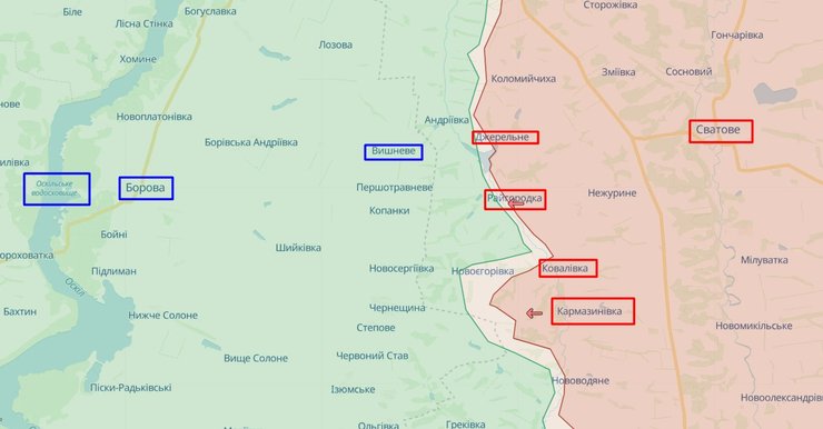 Ситуация на Лиманском направлении