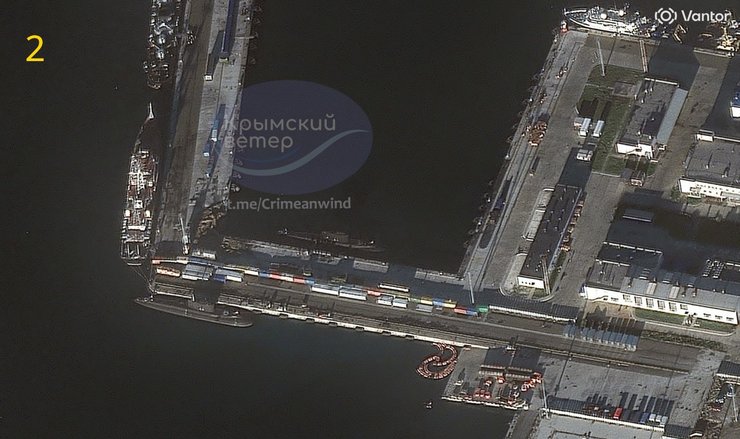 Як виглядають дві субмарини РФ у Новоросійську після удару дронів СБУ 15 грудня