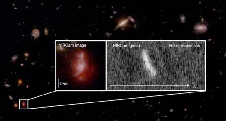 галактика ранняя Вселенная