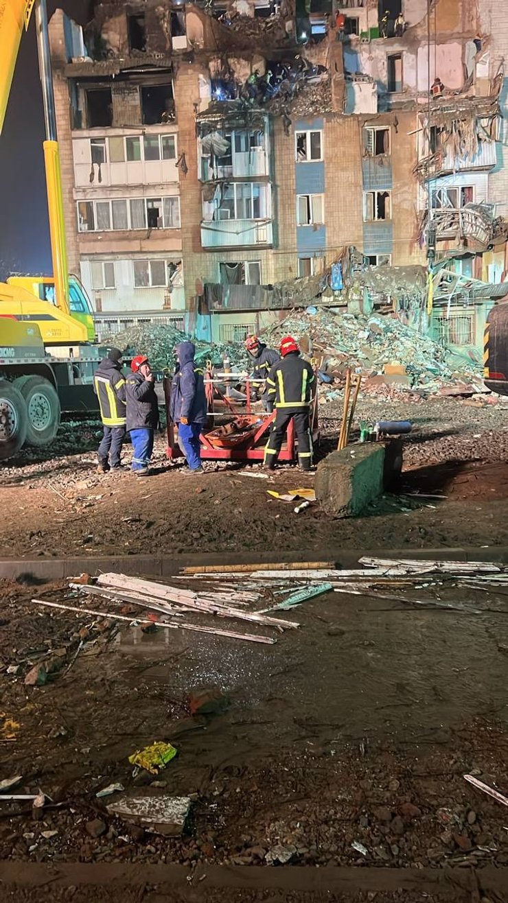 Аварійно-рятувальні роботи у Тернополі