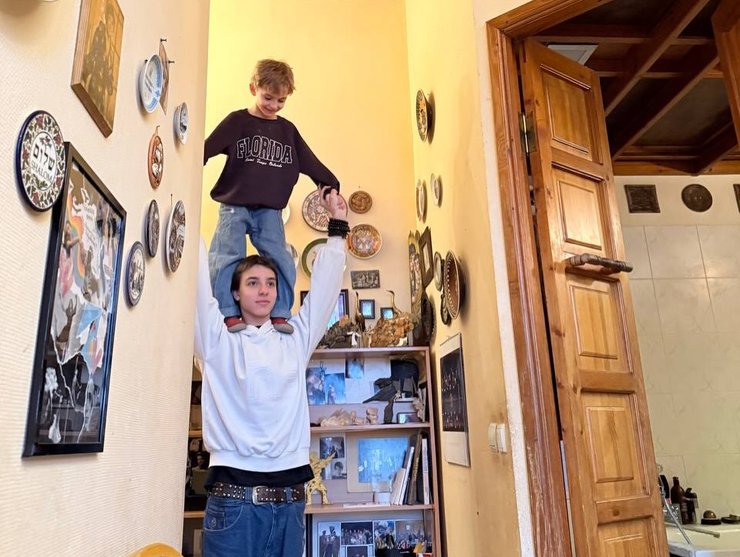 Внуки Ады Роговцевой