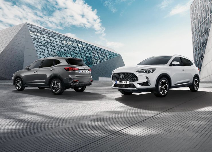 новый MG HS, MG HS 2023, MG HS, кроссовер MG