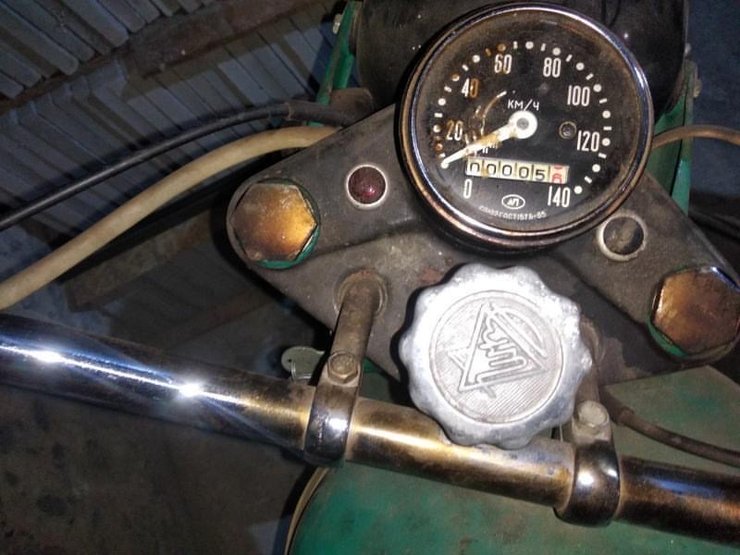 спидометр Урал, мотоцикл с коляской, урал м-67, капсула времени