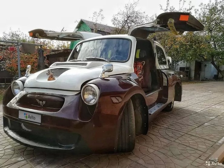 тюнинг горбатого Запорожца, тюнинг Запорожца, тюнинг ЗАЗ, самый быстрый Запорожец