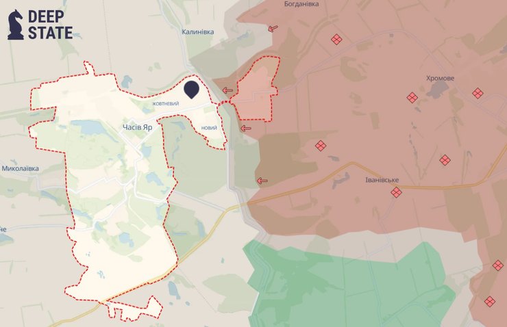 На день росіяни в середньому здійснюють 250 обстрілів міста Часів Яр