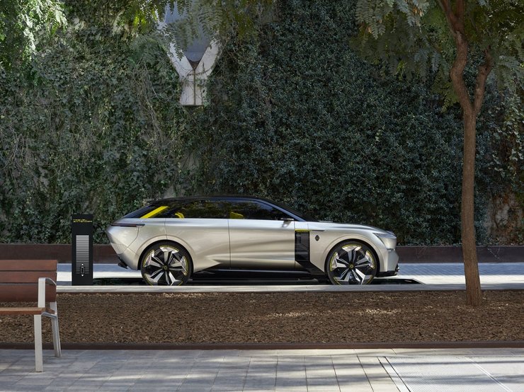 Renault Morphoz, Renault Kadjar, электромобиль Renault, кроссовер Renault, электромобиль Рено