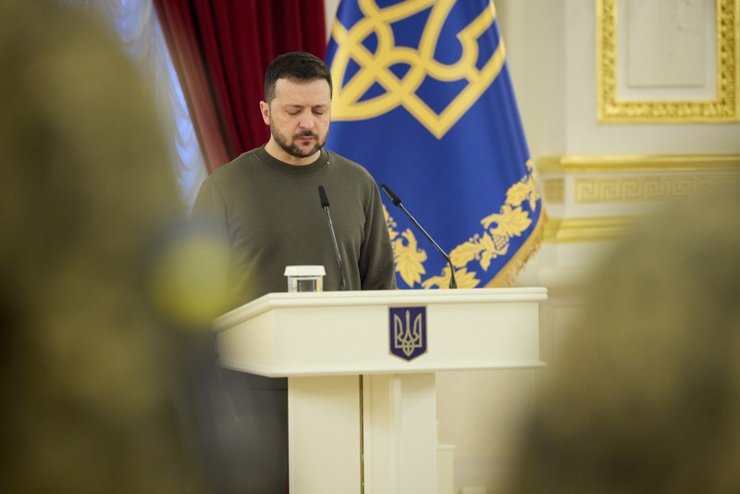 Зеленский вручил награды воинам ГУР за успешную ликвидацию "Ивановца"