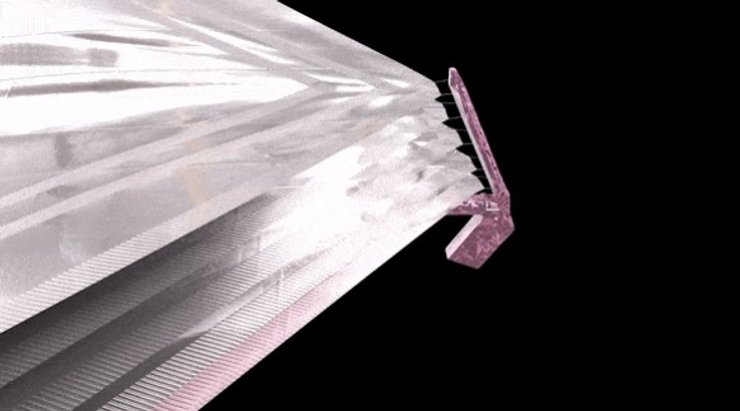 Сонцезахисний екран, телескоп Вебба