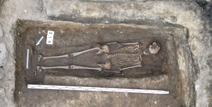 лицар Польща гробниця гробниця скелет