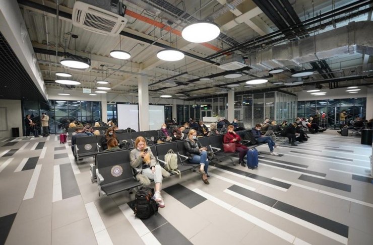 новый терминал аэропорта Запорожья