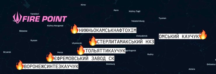 чому україна атакує підприємства рф які виготовляють каучук