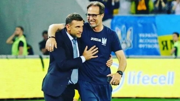 Андрей Шевченко и Андреа Мальдера