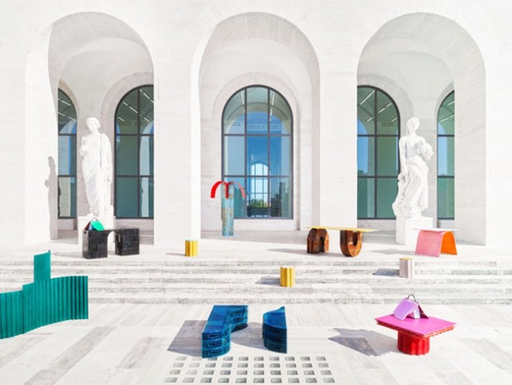 Инсталляция Fendi и Kueng Caputo — Roman Molds фото