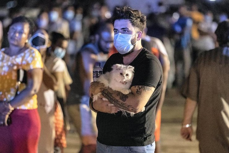 пожар а оаэ, небоскреб Abbco Tower