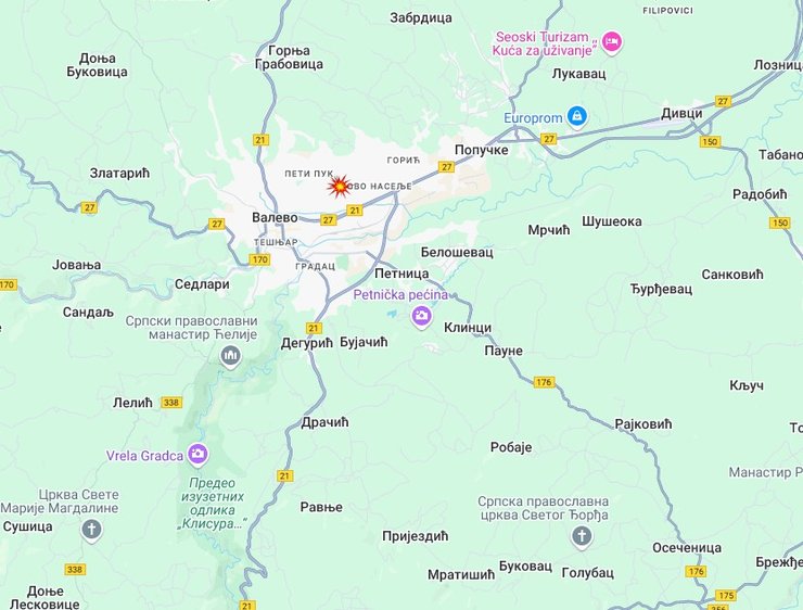 Сербська зброя виготовляється на заводі "Крушик" у місті Валєво