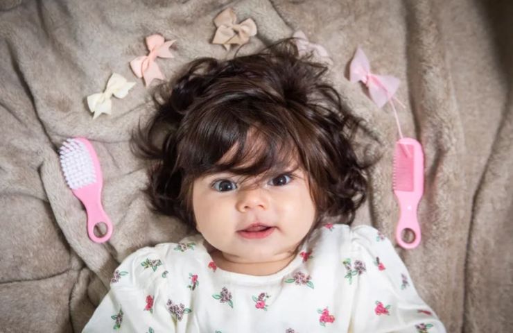 Аномальные волосы, внешность, дети, малыши, генетика, странная шевелюра, курьезы, интересности