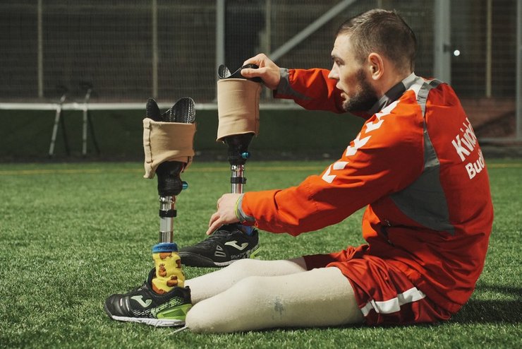 спорт для ветеранів, ветерани, ветерани війни, ампфутбол, змагання з ампфутбол