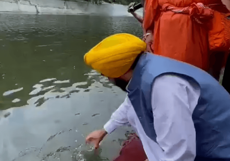 Бхагвант Манн, вода индия