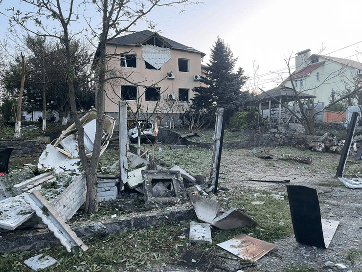 Січкар показала наслідки обстрілу