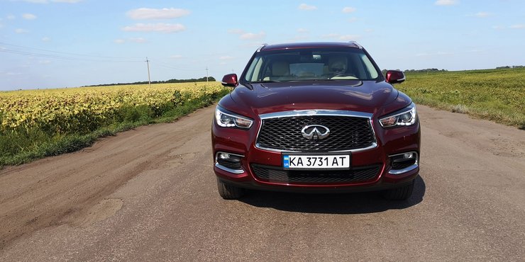 тест-драйв Infiniti QX60 — екстер'єр Infiniti QX60