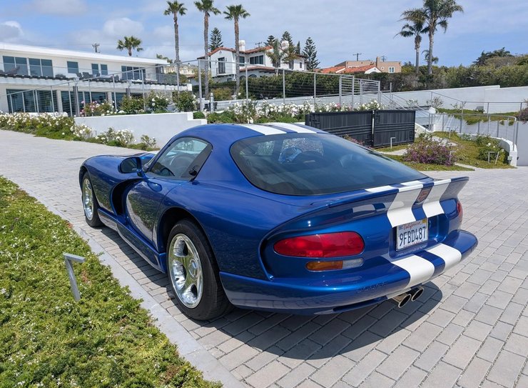Dodge Viper GTS, Dodge Viper 1997, купе Dodge Viper, капсула часу