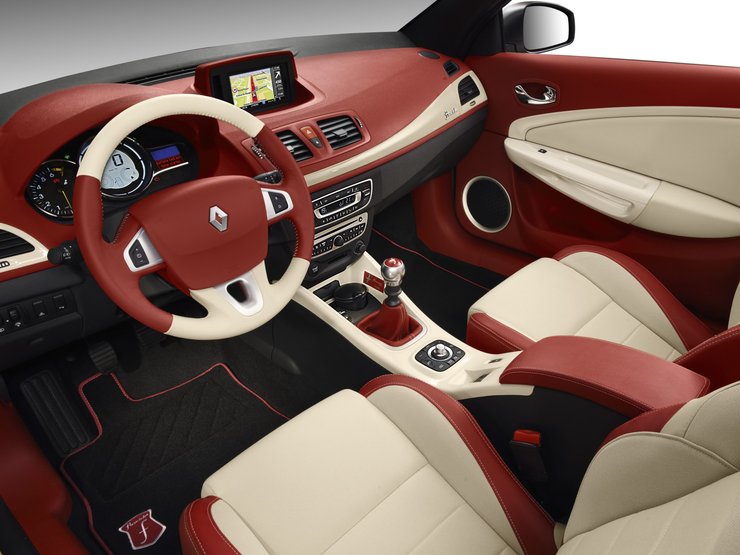 салон renault megane, Renault Megane CC, Renault Megane, кабриолет Renault Megane, Renault Megane