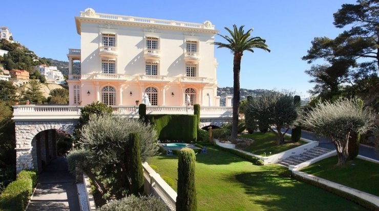 Вілла Ла Віжі, карл лагерфельд, лазуровий берег, французька рив'єра, вілла