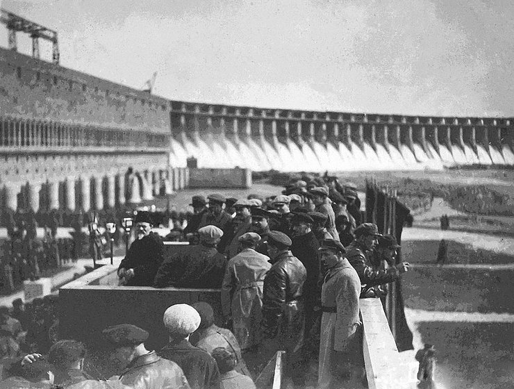 Днепрогэс, Днепр, украинский инженер, электрификация, история, СССР, электростанция, электричество, ГЭС