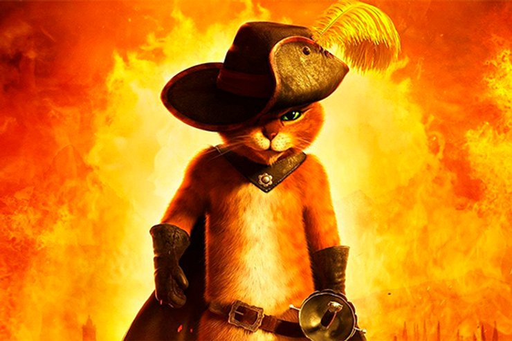 Кіт у чоботях, котик зі шрека, шрек, мультфільм Шрек, Всесвітній день котів