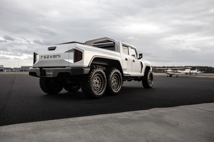Rezvani Hercules, Rezvani Hercules Military Edition 6X6, Jeep Gladiator, американский пикап, броинрованный автомобиль