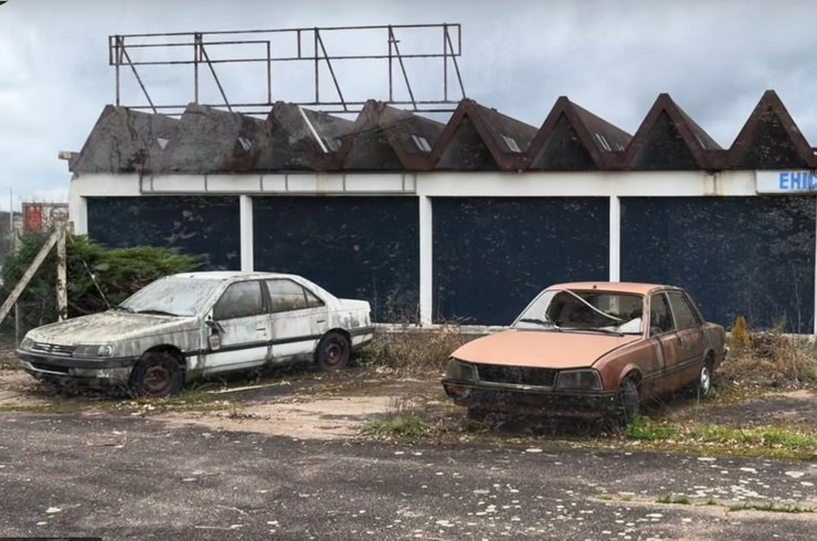 брошенные авто, Peugeot 306, автосалон Peugeot