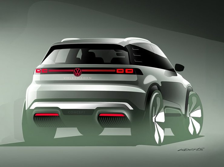 электромобиль Volkswagen ID.2 X