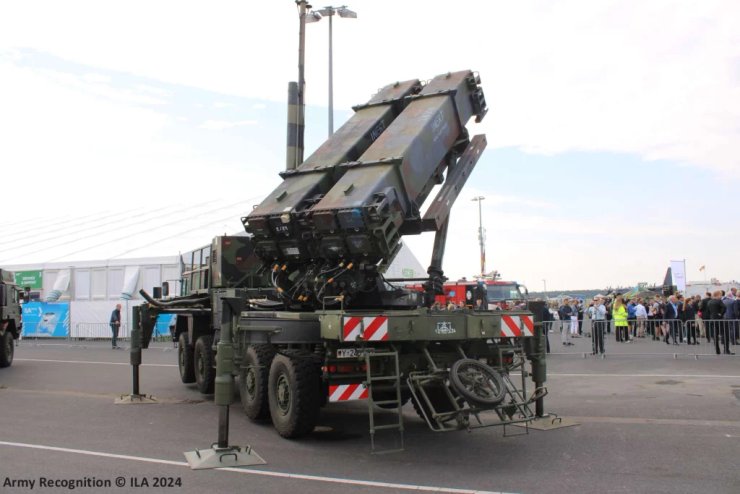 FrankenSAM с компонентами ракет Patriot