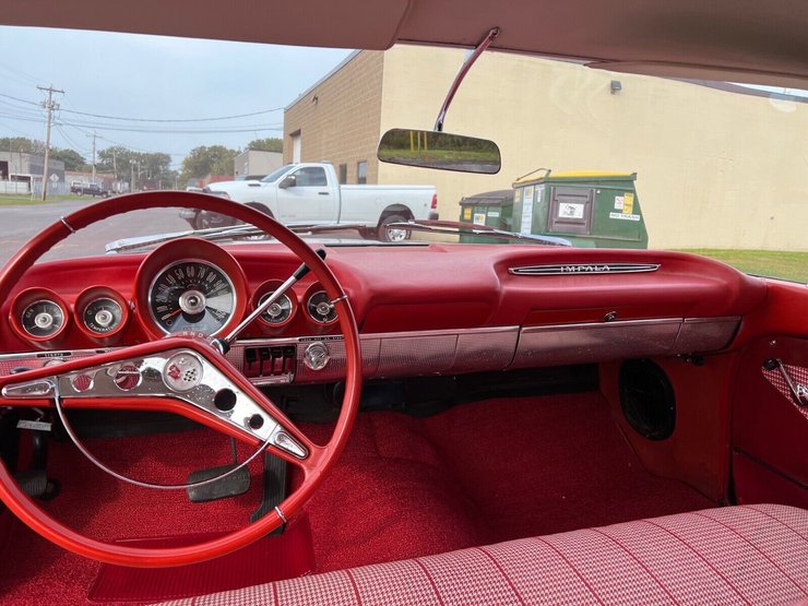 салон Chevrolet Impala, Chevrolet Impala 1960, заброшенные авто