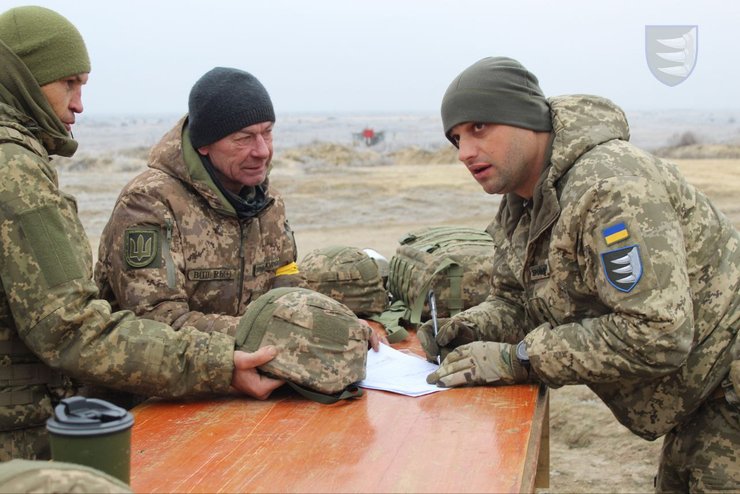 Бійці 156-ї ОМБр