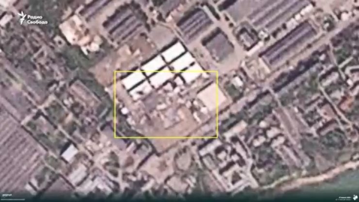 Фото заводу "Атлант Аеро" у Таганрозі після 19 квітня