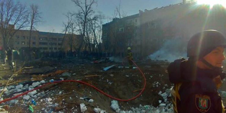 Киев обстрелы