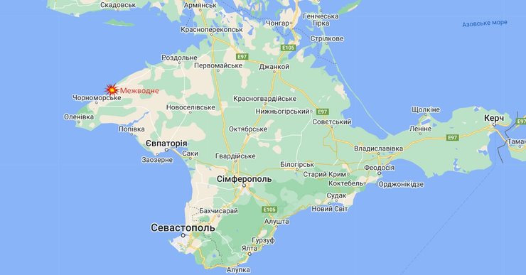 Крым, взрывы, ВС РФ, 5 марта, Межводное