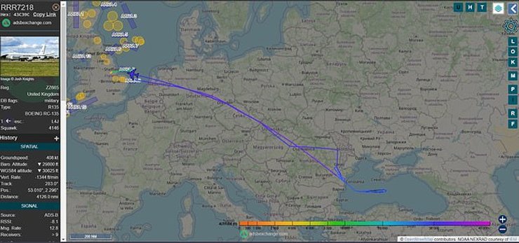 британські літаки-розвідники