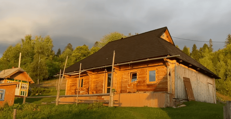 дом в Карпатах