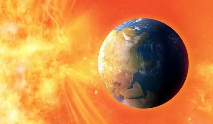 Солнце, Земля