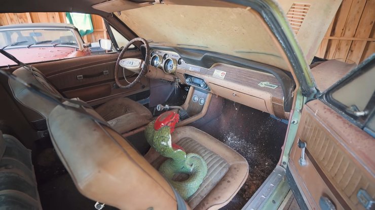 Салон Ford Mustang Shelby GT500