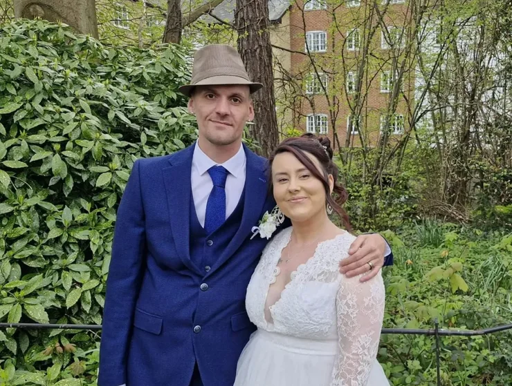 Daniel Krauter at the wedding