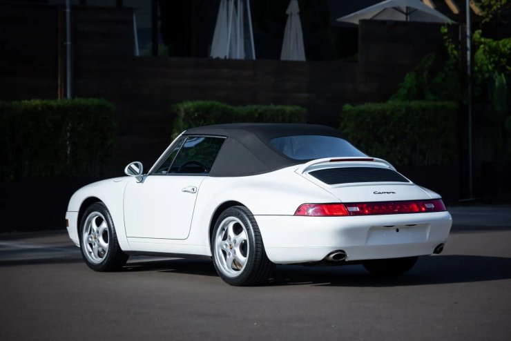 Porsche 993, Porsche 911, капсула часу, кабріолет Porsche 911