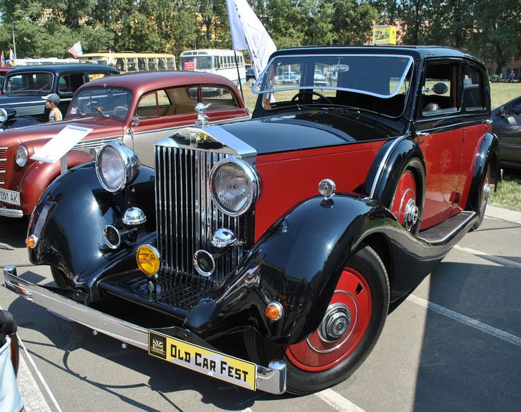 Rolls-Royce Phantom II 1929 года, ретро-авто, коллекция авто, самые старые авто, старые авто