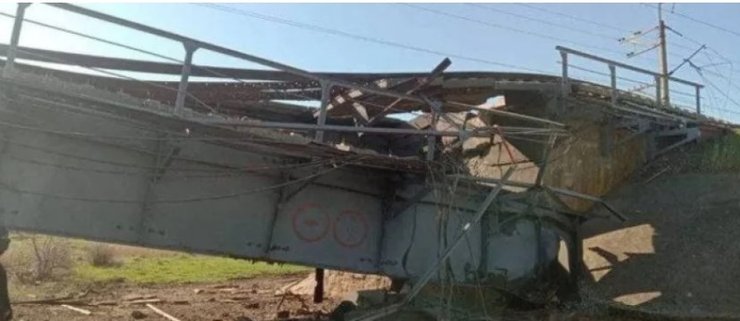 Подрыв транспортных узлов в Запорожской области продолжится