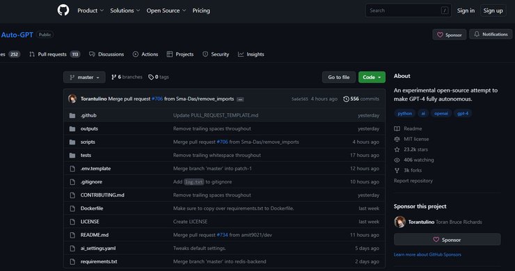штучний інтелект, роботи, ChaosGPT, Auto-GPT